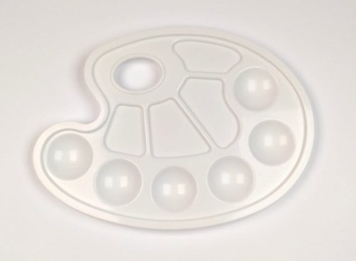 Go to product RENESANS CHPP17 - Plastic palette owalna mała 16,5x23,5 cm