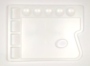 RENESANS CHPP26 - Plastic palette rectangle medium 30x22 cm