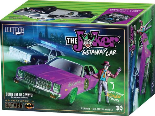 Go to product MPC 890 - 1:25 The Joker Getaway Car with Joker figure