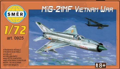 Go to product SMER 0925 - 1:72 MiG-21MF Vietnam War