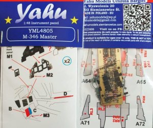 YAHU YML4805 - 1:48 M-346 Master - Instrument Panel