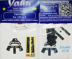 YAHU YMA4901 - 1:48 Focke Wulf Fw 190A-8 - Instrument Panel