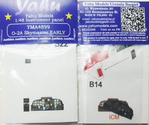 YAHU YMA4899 - 1:48 Cessna O-2 Skymaster - Instrument Panel