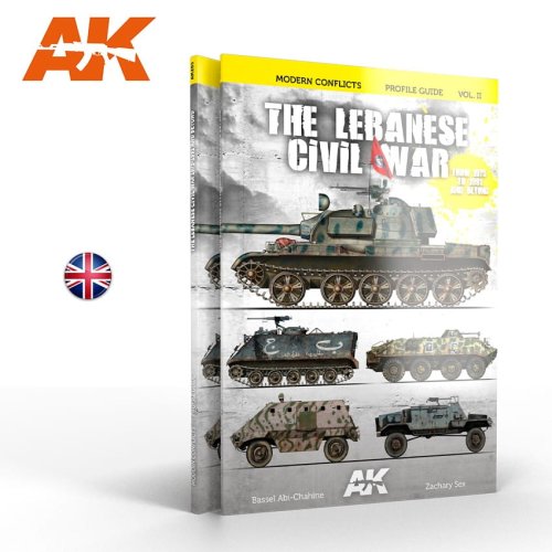 Go to product AK INTERACTIVE 285 - The Lebanese Civil War - Modern Conflicts Profile Guide vol.II