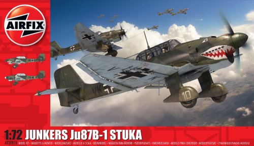 Go to product AIRFIX 03087A - 1:72 Junkers Ju-87B-1 Stuka