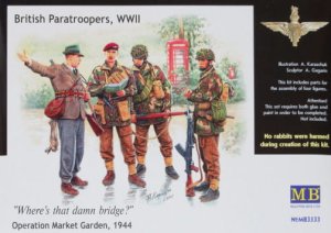 MASTER BOX 3533 - 1:35 British paratroopers, 1944. Kit 1