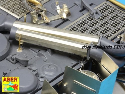 Go to product ABER 16031 - 1:16 Feifel air cleaners tubes for early Tiger I