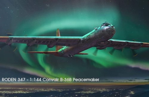Go to product RODEN 347 - 1:144 Convair B-36B Peacemaker
