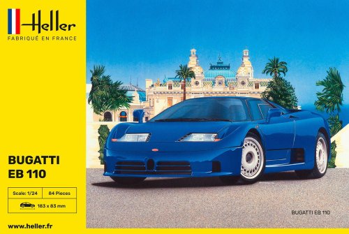 Go to product HELLER 80738 - 1:24 Bugatti EB 110