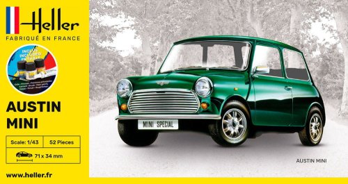 Go to product HELLER 56153 - 1:43 Austin Mini - Starter Kit