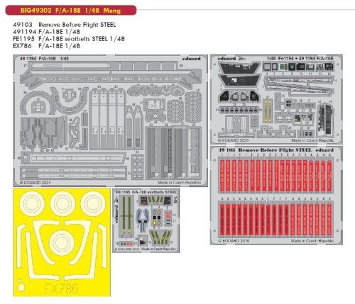 Go to product EDUARD BIG49302 - 1:48 F/A-18E