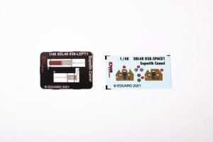 EDUARD 3DL48038 - 1:48 Sopwith Camel - Space 3D Decals + PE