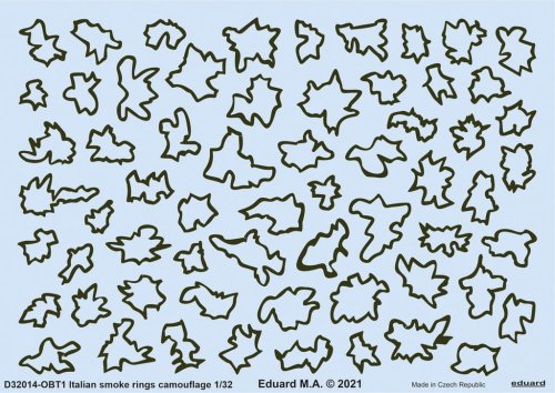 Go to product EDUARD D32014 - 1:32 Italian smoke rings camouflage