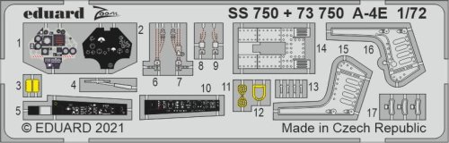 Go to product EDUARD SS750 - 1:72 A-4E