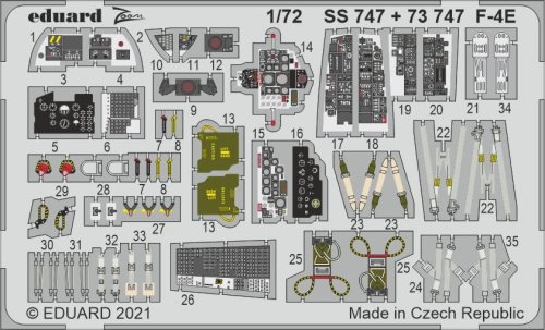 Go to product EDUARD SS747 - 1:72 F-4E