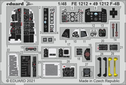 Go to product EDUARD FE1212 - 1:48 F-4B