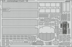 EDUARD 36471 - 1:35 Panzerkampfwagen IV Ausf.G