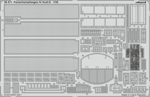 Go to product EDUARD 36471 - 1:35 Panzerkampfwagen IV Ausf.G