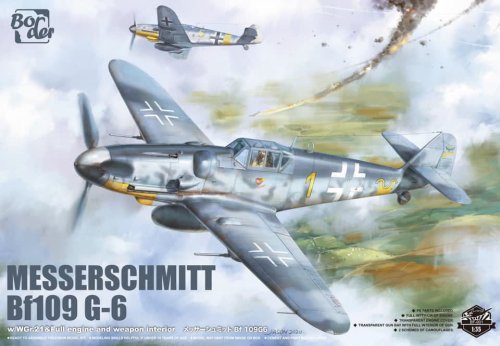 Go to product BORDER BF001 - 1:35 Messerschmitt Bf109 G-6