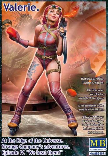 Go to product MASTER BOX 24071 - 1:24 Valerie. At the Edge of the Universe. Strange Company Adventures. Episode IV. We beat them!