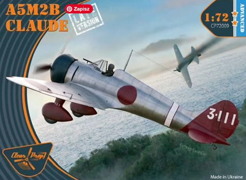 Go to product CLEAR PROP 72009 - 1:72 A5M2b Claude late version