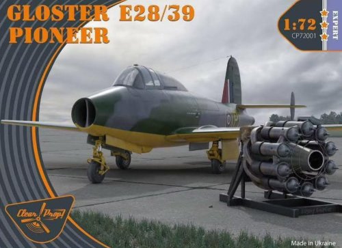 Go to product CLEAR PROP 72001 - 1:72 Gloster E28/39 Pioneer