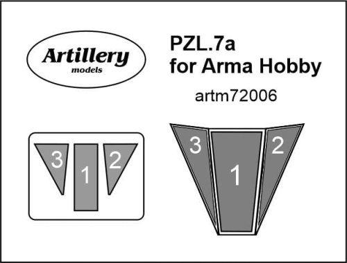 Go to product FLY ARTM72006 - 1:72 PZL P.7a