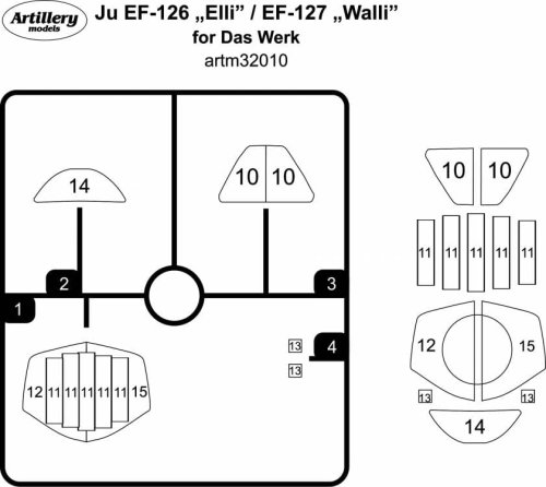 Go to product FLY ARTM32010 - 1:32  Ju EF-126 ELI / EF-127