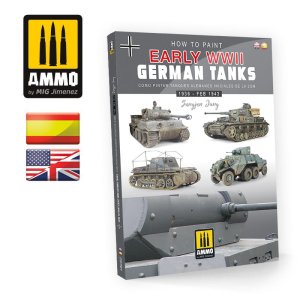 AMMO MIG 6037 - How to Paint Early WWII German Tanks - poradnik