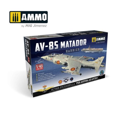 Go to product AMMO MIG 8505 - 1:48 Harrier AV-8S Matador