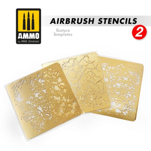 Go to product AMMO MIG 8049 - Airbrush stencil II