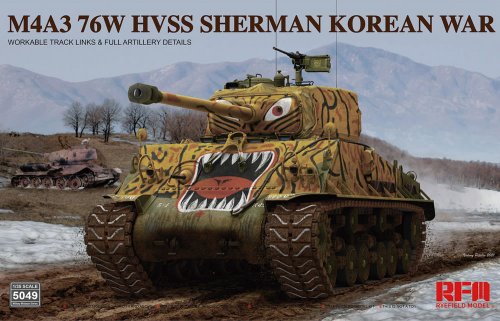 Go to product RYE FIELD MODEL 5049 - 1:35 M4A3 76W HVSS Sherman Korean War
