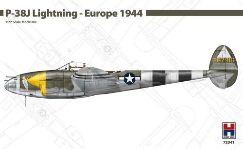 Go to product HOBBY 2000 72041 - 1:72 P-38J Lightning - Europe 1944