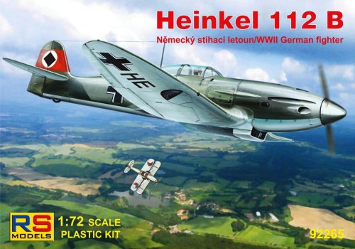 Go to product RS MODELS 92265 - 1:72 Heinkel 112 B