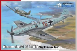 SPECIAL HOBBY 72454 - 1:72 Messerschmitt Bf 109E-1 Lightly-Armed Emil