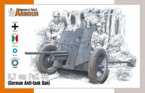 SPECIAL HOBBY A72024 - 1:72 3,7 cm PaK 36 German Anti-tank Gun