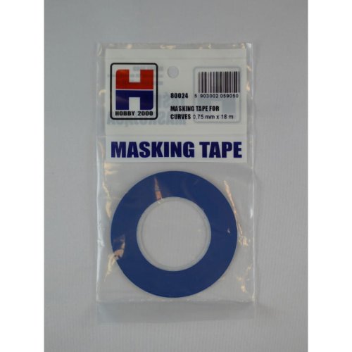 Go to product Hobby 2000 80024 - Masking tape for curves 0,75mm x 18m