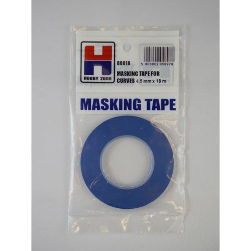 Go to product Hobby 2000 80018 - Masking tape for curves 4,5mm x 18m