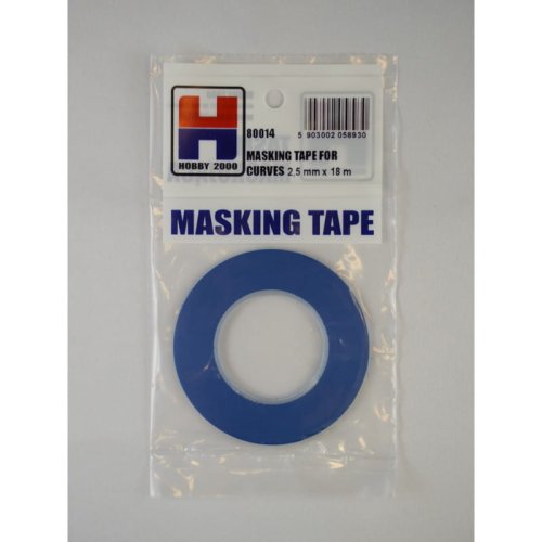 Go to product Hobby 2000 80014 - Masking tape for curves 2,5mm x 18m