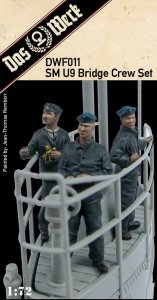 DAS WERK DWF011 - 1:72 SM U9 Bridge Crew Set