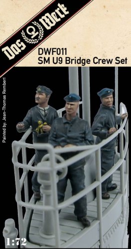 Go to product DAS WERK DWF011 - 1:72 SM U9 Bridge Crew Set