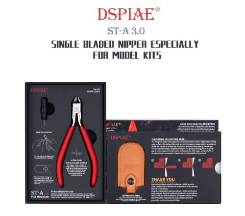 Go to product DSPIAE ST-A3.0 - Precise, single blade sprue cutters.
