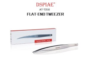 DSPIAE AT-TZ02 - Precision tweezers - flat tip