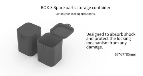 Go to product DSPIAE BOX-3 - Plastic box 67x67x85 mm