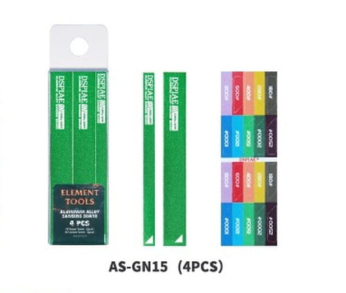 Go to product DSPIAE AS-GN15 - Metal sanding blocks 4 pcs, green