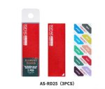 DSPIAE AS-RD25 - Metal sanding blocks 3 pcs, red