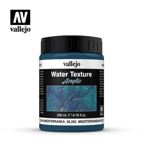 Go to product VALLEJO 26202 - Water Effects Mediterranean Blue 200 ml
