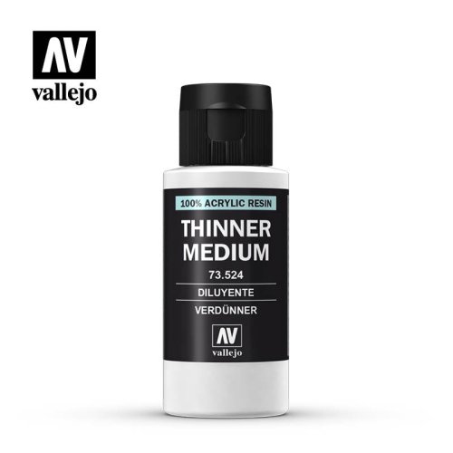 Go to product VALLEJO 73524 - Thinner Medium 60 ml