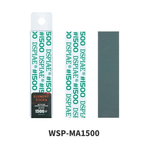 Go to product DSPIAE WSP-MA1000 - Set of 30 self adhesive sandpapers #1000