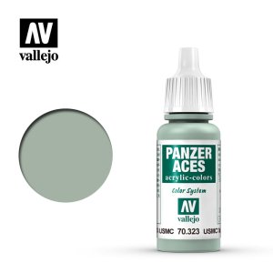 VALLEJO Panzer Aces 70323 - Acrylic paint USMC Tanker Highlights 17 ml
